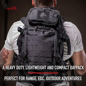 WOLF TACTICAL Molle Backpack Small Tactical Backpack Small Concealed Carry Backpack CCW Backpack Bug Out Bag 24L EDC Daypack