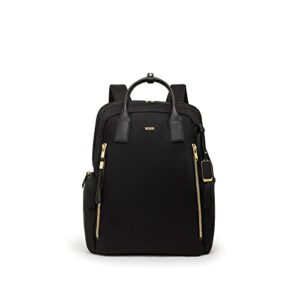 tumi voyageur atlanta backpack – black/gold