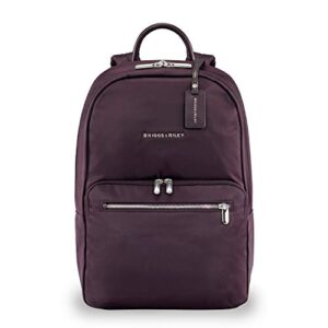 briggs & riley rhapsody-essential backpack, plum, one size