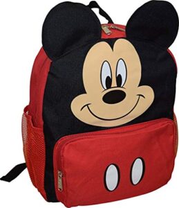 disney mickey mouse big face littl boy 10″ mini backpack