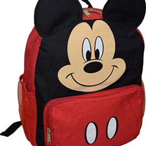 Disney Mickey Mouse Big Face Littl Boy 10" Mini Backpack