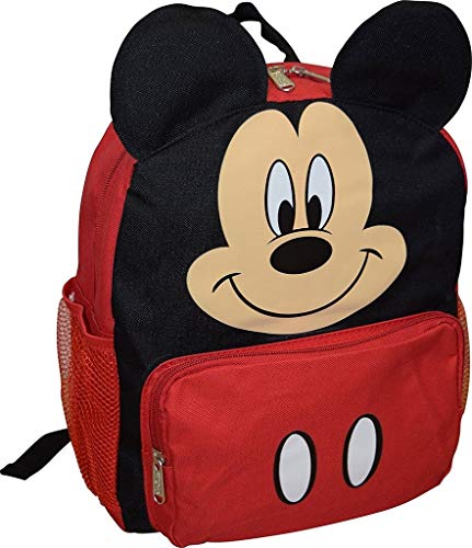 Disney Mickey Mouse Big Face Littl Boy 10" Mini Backpack