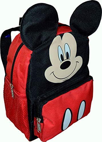 Disney Mickey Mouse Big Face Littl Boy 10" Mini Backpack