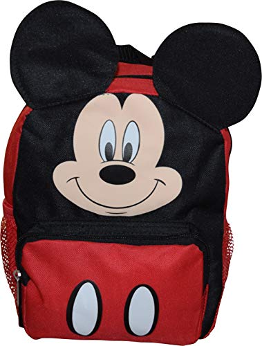 Disney Mickey Mouse Big Face Littl Boy 10" Mini Backpack