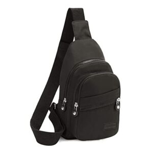 evancary small sling bag sling backpack for women, chest bag daypack crossbody sling backpack for travel sports running hiking