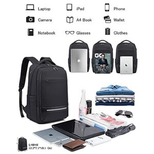 17 Inch Work Laptop Backpack for men,Large Travel Waterproof Backpack for School Carry on Book bag With USB Charging Port,Anti Theft Computer Mens Backpacks Laptop Bag for Women