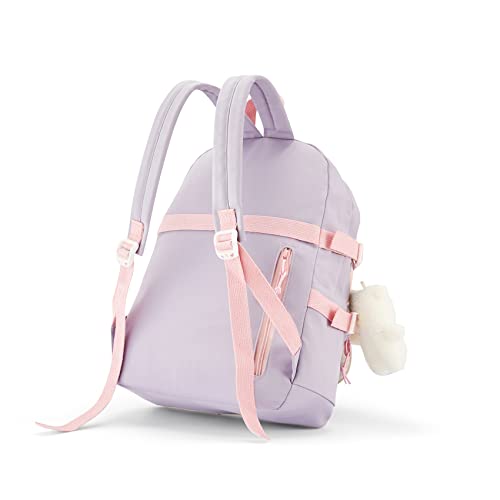Kawaii Backpack For School Cute Aesthetic Kids Elementary Kindergarten With Kawaii Pin And Accessories Chains Mochilas Escolares Para Niñas Toddler Backpack For Girls, Purple