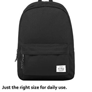 HotStyle SIMPLAY Classic School Backpack Bookbag, Black