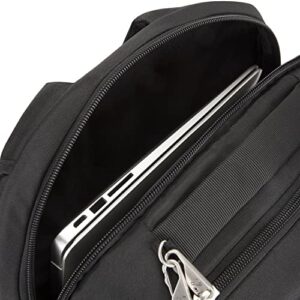 Travelon Anti-Theft Classic Large Backpack, Black, 12 x 18.5 x 6.5