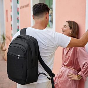 Travelon Anti-Theft Classic Large Backpack, Black, 12 x 18.5 x 6.5