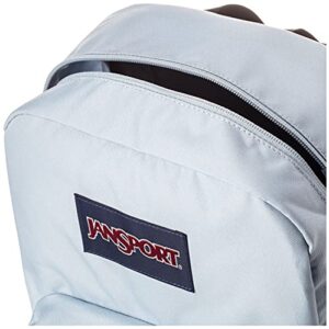 JanSport Cross Town Backpack - School, Travel, or Work Bookbag with Water Bottle Pocket, Blue Dusk