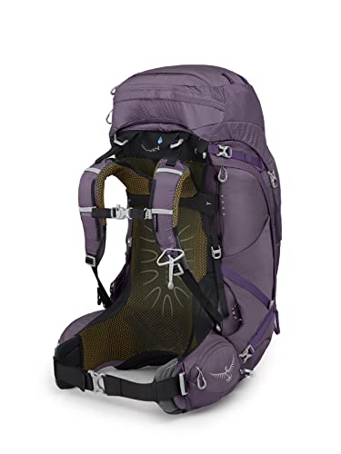 Osprey Aura AG 65 Women's Backpacking Backpack, Enchantment Purple, X-Small/Small