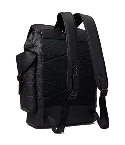 COACH Hitch Backpack Black One Size