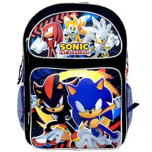 sonic the hedgehog team 16 inches large backpack