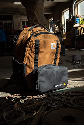 carhartt Cargo Series Large Backpack and Hook-N-Haul Insulated 3-Can Cooler, Black