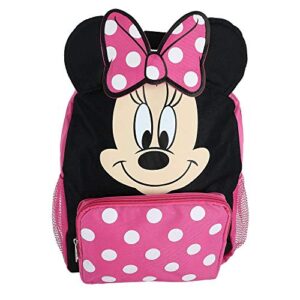 minnie mouse big face 12″ school bag backpack