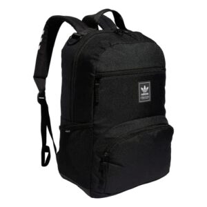 adidas originals national 2.0 backpack, black/black, one size