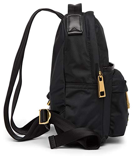 Marc Jacobs Nylon Varsity Small Backpack, Black