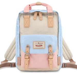 himawari backpack/waterproof backpack 14.9″ college vintage travel bag for women，14inch laptop for student (hm-38#)