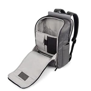 Travelpro Crew Executive Choice 3 Slim Backpack fits up to 15.6 Laptops and Tablets, Men and Women, Water-Resistant, Titanium Grey