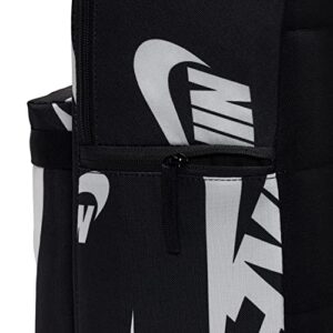 Nike Heritage 2.0 AOP Backpack DQ5956-010 BLACK/BLACK/UNIVERSITY RED, One Size