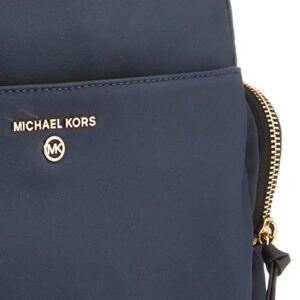 Michael Kors Women's LG Backpack, Navy Multi, Medium