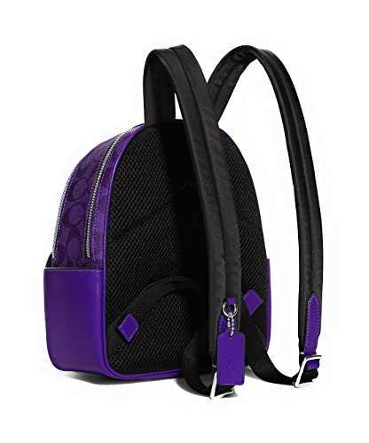 Coach Mini Court Backpack (SV/Sport Purple)