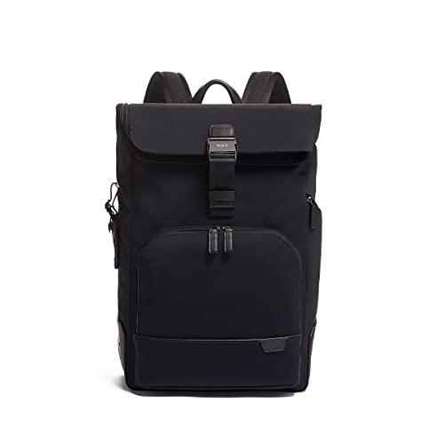 TUMI - Harrison Osborn Roll Top Laptop Backpack - 15 Inch Computer Bag for Men and Women - Black