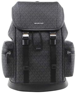 michael kors men’s signature cooper backpack in black, style 37u0mcob6b