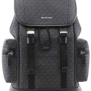 Michael Kors Men's Signature Cooper Backpack In Black, Style 37U0MCOB6B