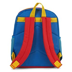 AI ACCESSORY INNOVATIONS Cocomelon JJ's Playtime Interactive Mini Backpack for Boys and Girls, Pre-school Schoolbag with Padded Back and Adjustable Straps, Versatile 12”