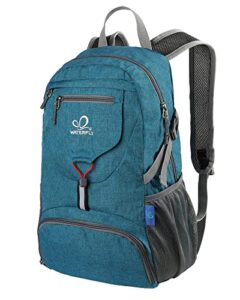 waterfly small lightweight packable backpack: 20l ultra-light foldable travel hiking daypack 29 liter fold hike camping day pack for man and woman