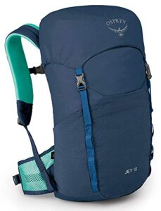 jet 18 kid’s hiking backpack, wave blue