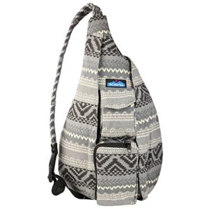 kavu rope bag – sling pack for hiking, camping, and commuting – grandpas sweater