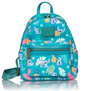 loungefly disney lilo and stitch mini backpack