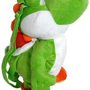 Mario Brothers Yoshi Large Backpack Plush