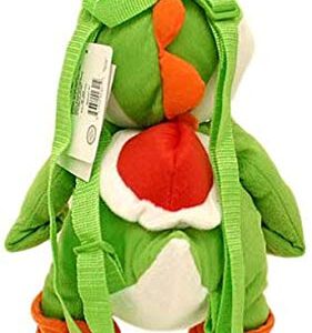 Mario Brothers Yoshi Large Backpack Plush