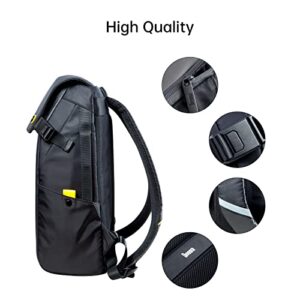 Divoom LED Display Laptop Backpack with App Control, 17 Inch Cool DIY Pixel Art Animation Fashion Backpack, Unique Gift for Men or Women