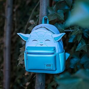 Loungefly Star Wars: Yoda Hologram Backpack, Glow in the Dark (Amazon Exclusive)