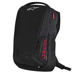 Alpinestars 3517-0402 Black/Red 25 Liter City Hunter Backpack