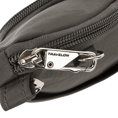 Travelon Bag, Smoke, Compact Crossbody