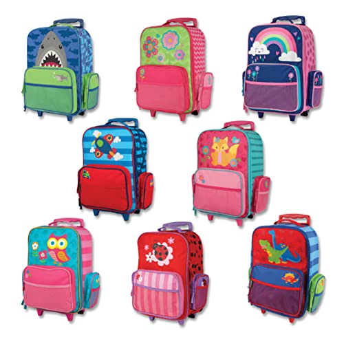 Stephen Joseph Kids Classic Rolling Luggage, Rainbow, One Size