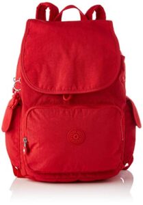 kipling women’s city pack, red rouge, medium