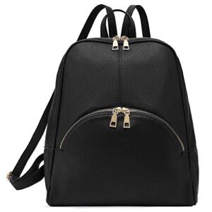 Scarleton Backpack Purse for Women, Purses for Women, Women Backpack Purse, Top Handle Mini Backpack, Travel Backpack, H160801 - Black
