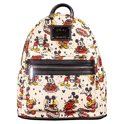 Disney Mickey Tattoo Mini Backpack