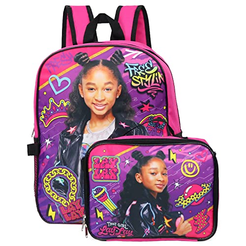 Group Ruz Nickelodeon Girls That Girl Lay Lay 2-Piece Backpack Lunchbox Set, Pink, One Size