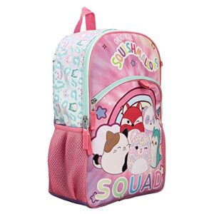 Squishmallows Michaela Cheetah 5-Piece Backpack Set