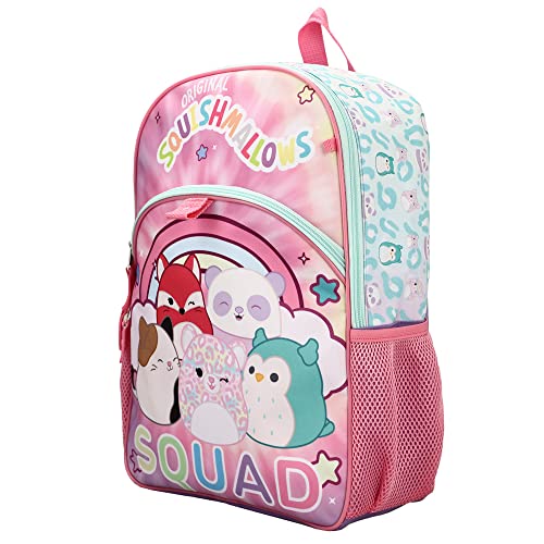 Squishmallows Michaela Cheetah 5-Piece Backpack Set