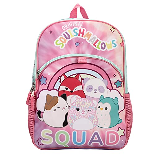 Squishmallows Michaela Cheetah 5-Piece Backpack Set