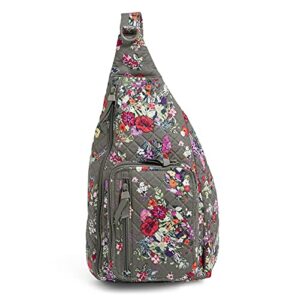 vera bradley women’s cotton sling backpack bookbag